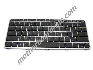 New Genuine HP EliteBook Folio 1020 G1 G2 Keyboard Backlit 752962-001 - Click Image to Close