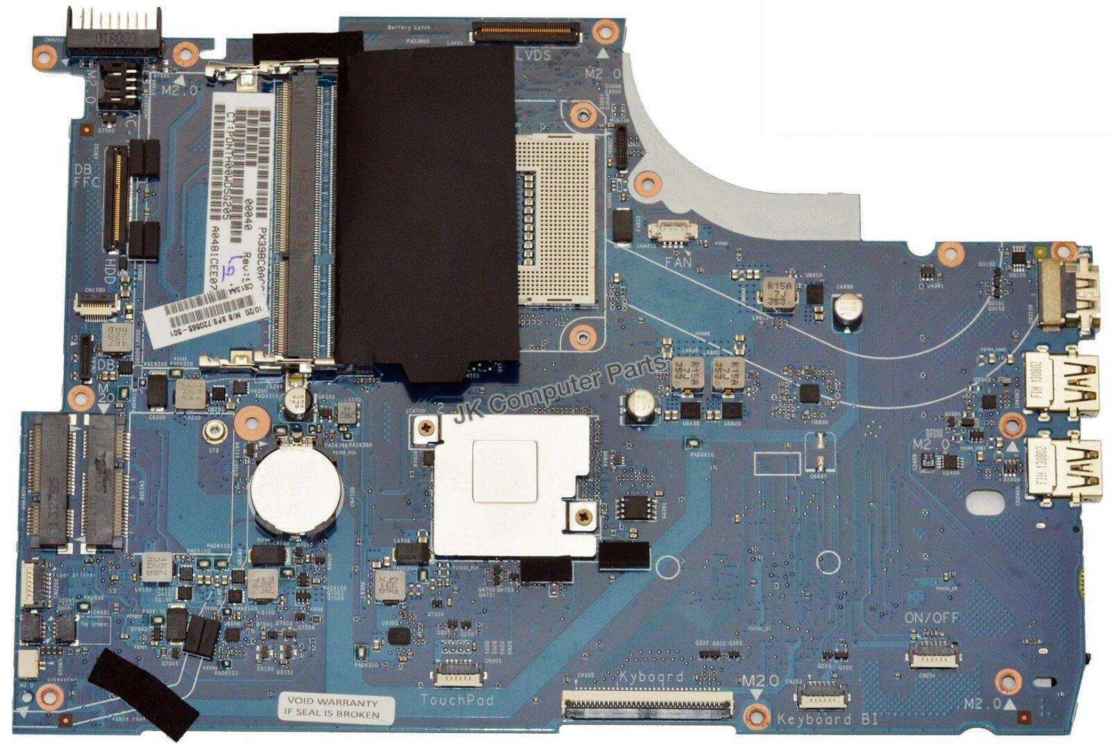 HP Envy 15-J Intel Laptop Motherboard WIN8STD s947 720565-501 Brand: HP Compatible CPU Brand: Intel MPN: 7 - Click Image to Close