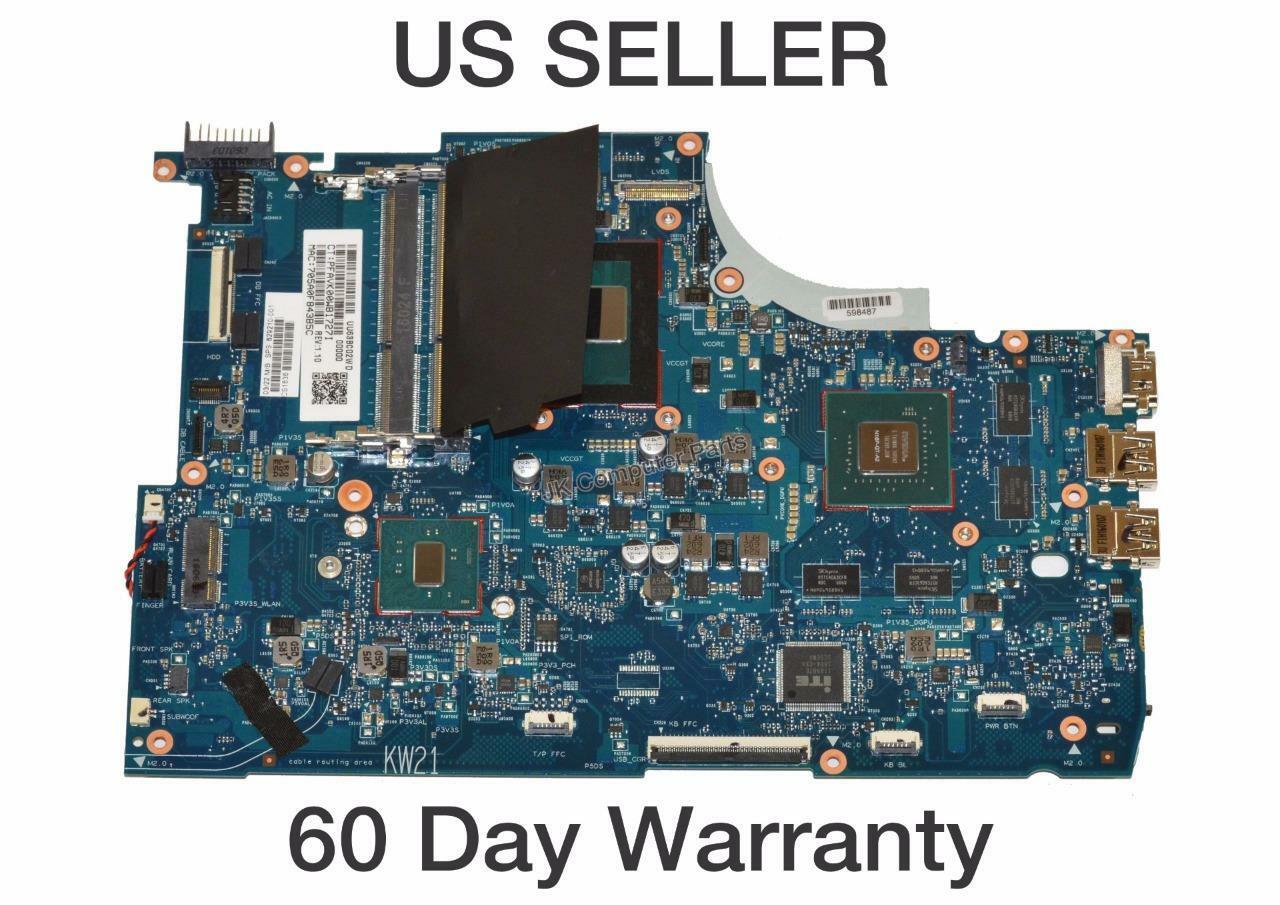 HP 15-Q473CL 15-Q493CL Laptop Motherboard 950M/4GB w/ i7 2.6Ghz CPU 829210-001 Brand: HP Integrated CPU: i - Click Image to Close