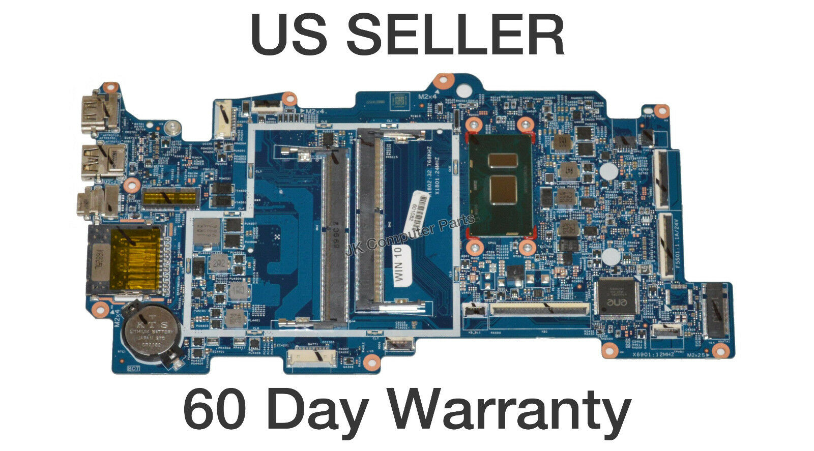 HP ENVY x360 M6-AQ Laptop Motherboard w/ Intel i5-7200U 2.5Ghz CPU 858872-601 Brand: HP Compatible CPU Bra - Click Image to Close