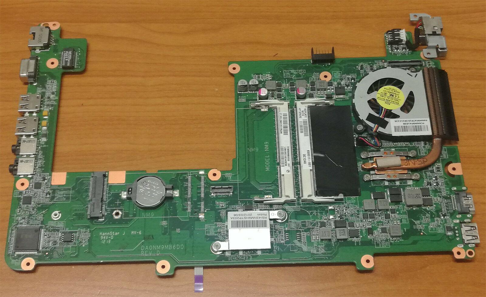 HP LAPTOP 659511-001 PAVILION DM1 DM1-4000 MOTHERBOARD Compatible CPU Brand: AMD MPN: 659511-001 Input/Out