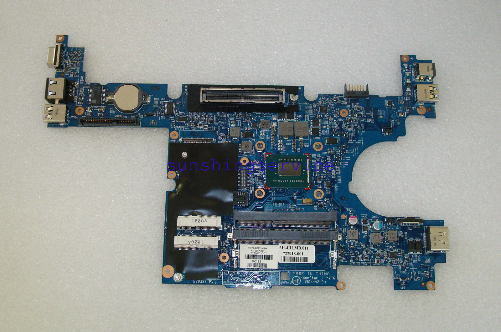 HP 2170P i5-3337U 2.7Ghz Motherboard 716261-001 / 722918-001 Test Brand: HP Form Factor: ATX MPN: 716261 - Click Image to Close